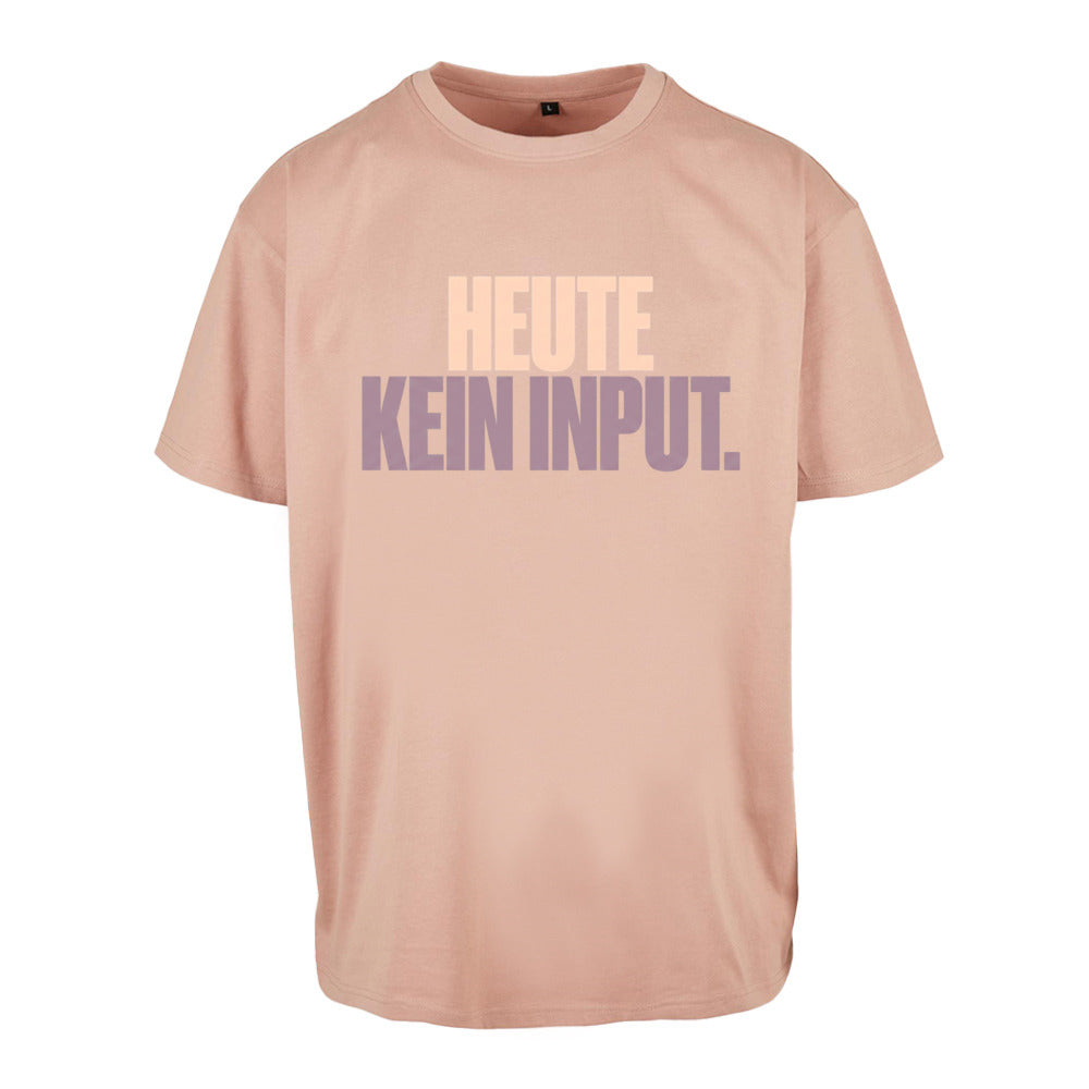 SVARTWEAR Unisex T-Shirt - „KEIN INPUT“ - 240 GSM HEAVYWEIGHT COTTON