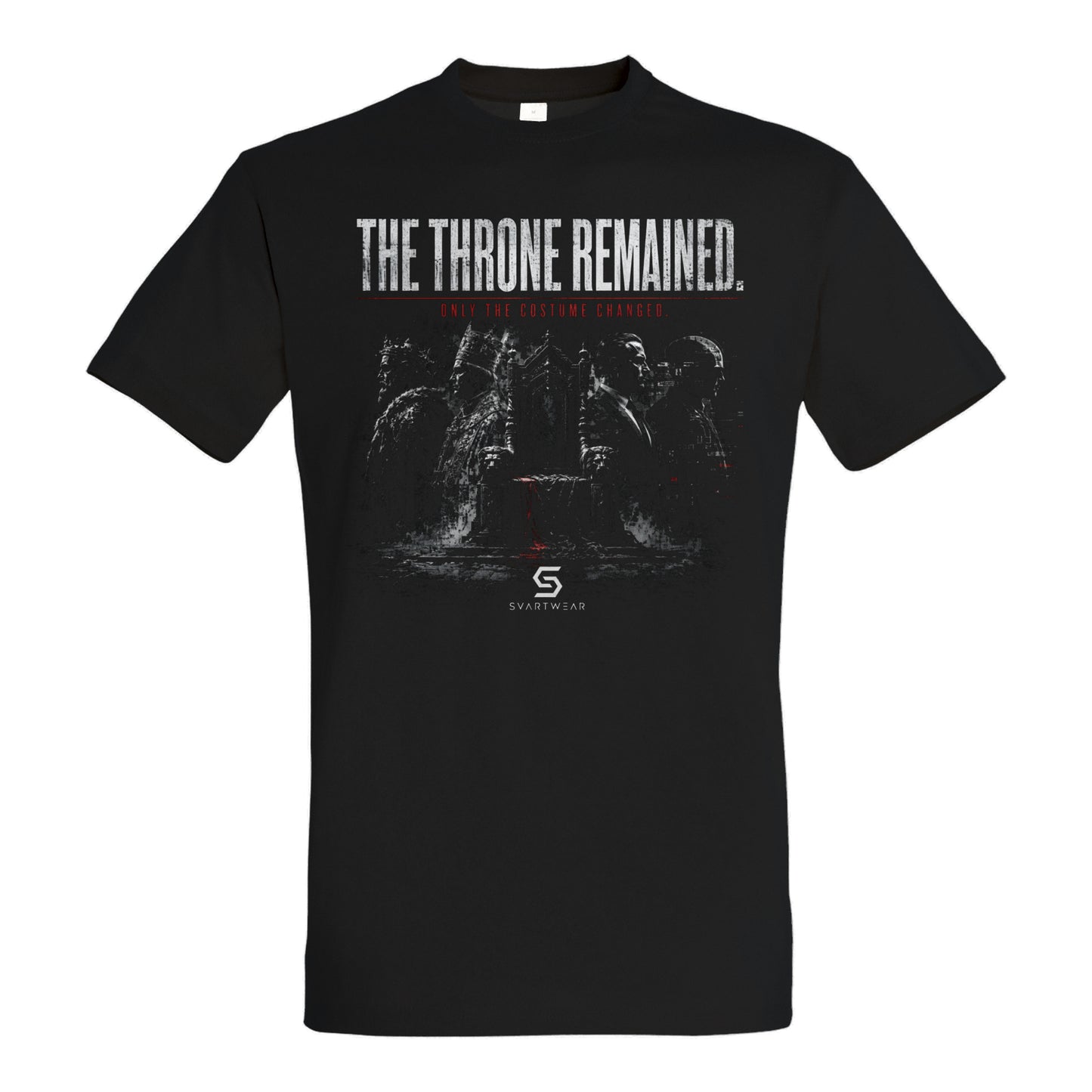 SVARTWEAR Statement Shirt „The Throne Remained.“