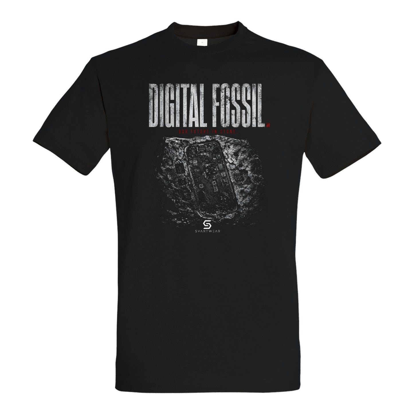 SVARTWEAR Statement Shirt „Digital Fossil.“