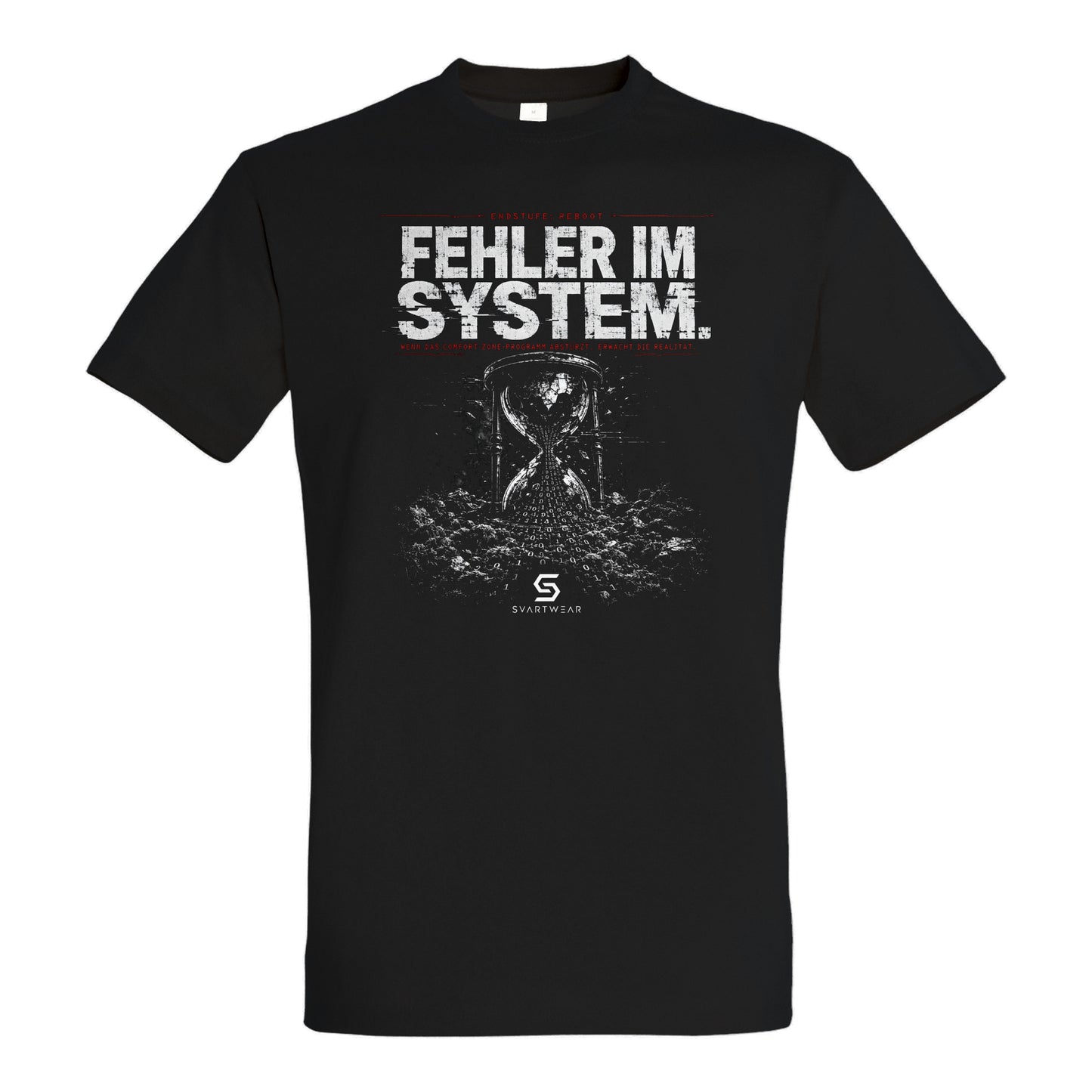 SVARTWEAR Statement Shirt „Fehler im System.“