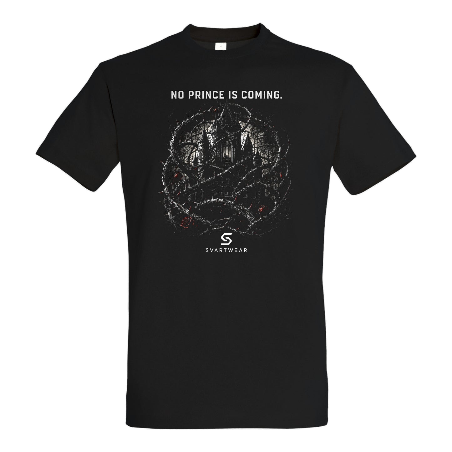 SVARTWEAR Shirt „No Prince Is Coming.“