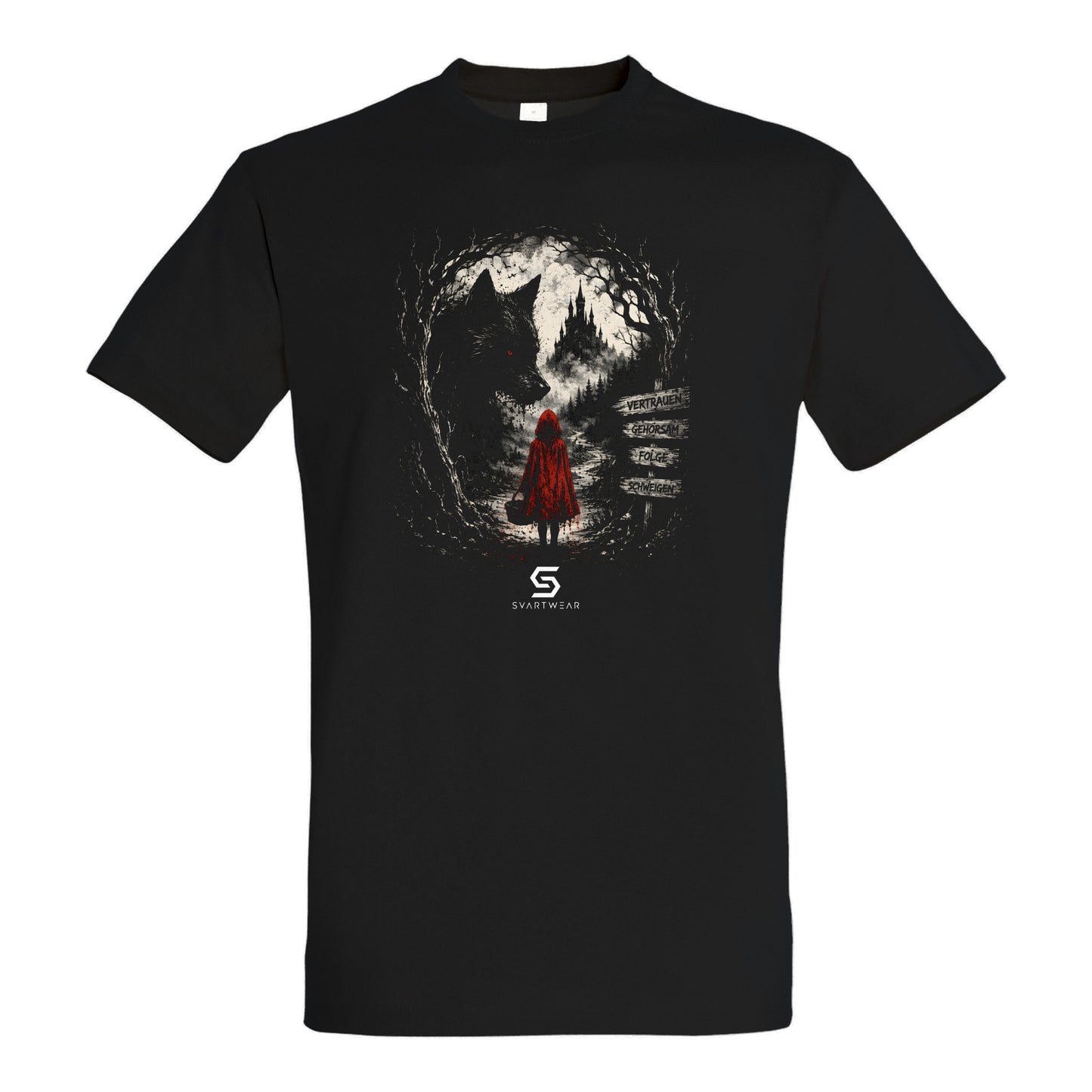 SVARTWEAR Shirt „Rotkäppchen.“