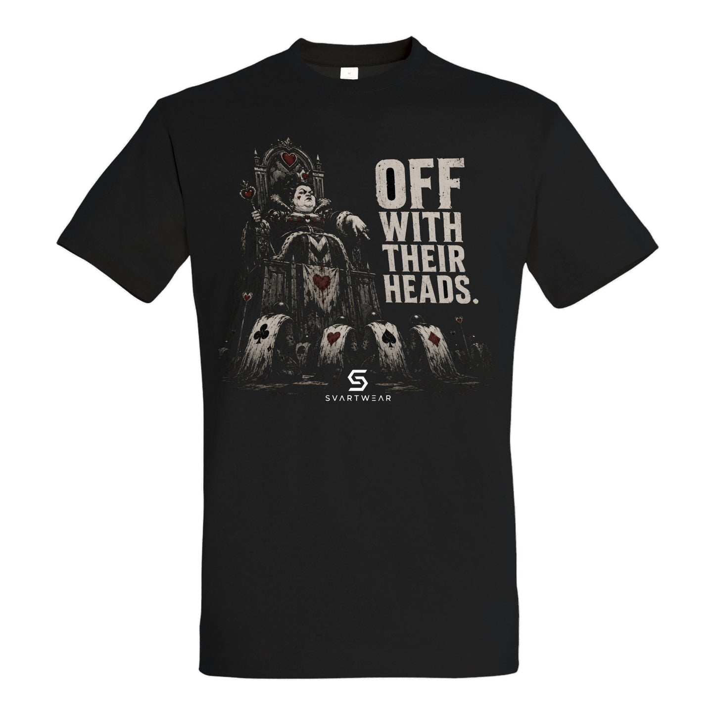 SVARTWEAR Dark Alice Shirt „Off With Their Heads.“