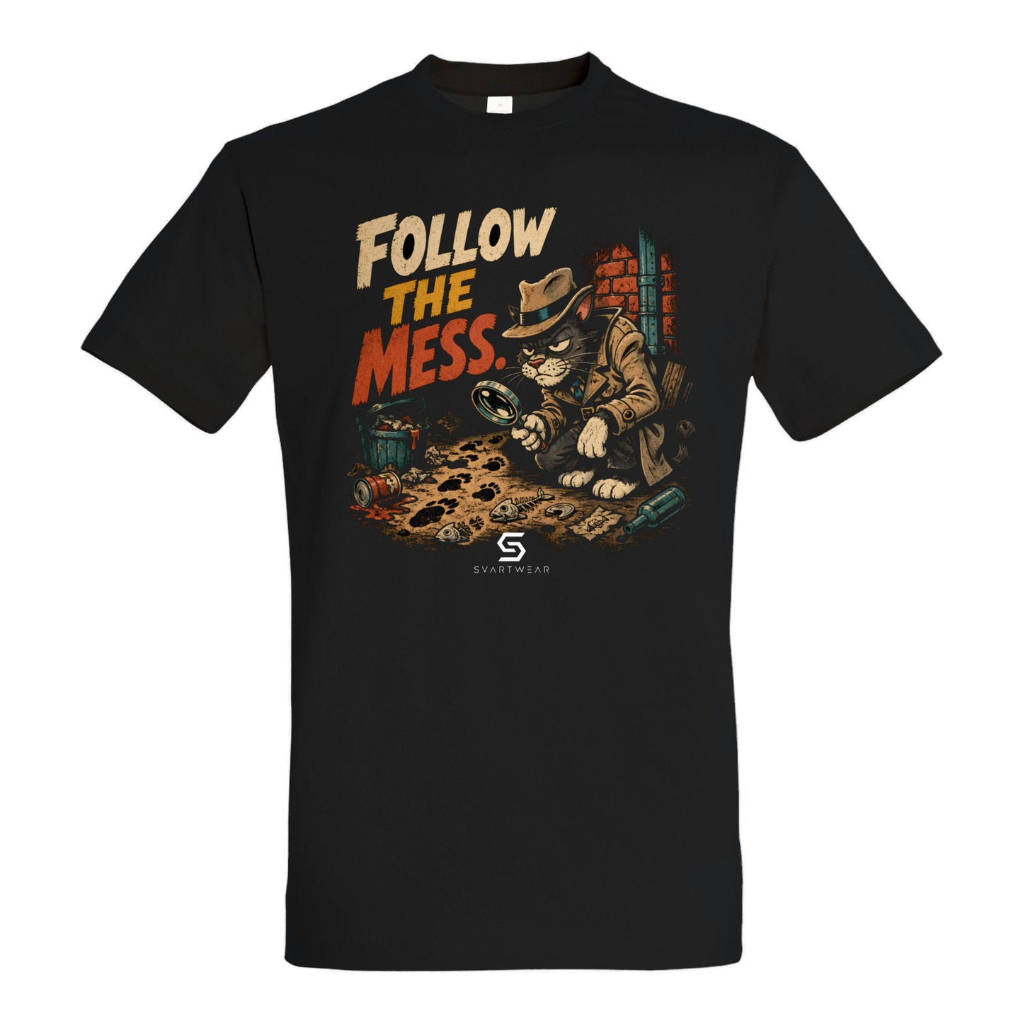 SVARTWEAR Bunte Biester Shirt „FOLLOW THE MESS.“