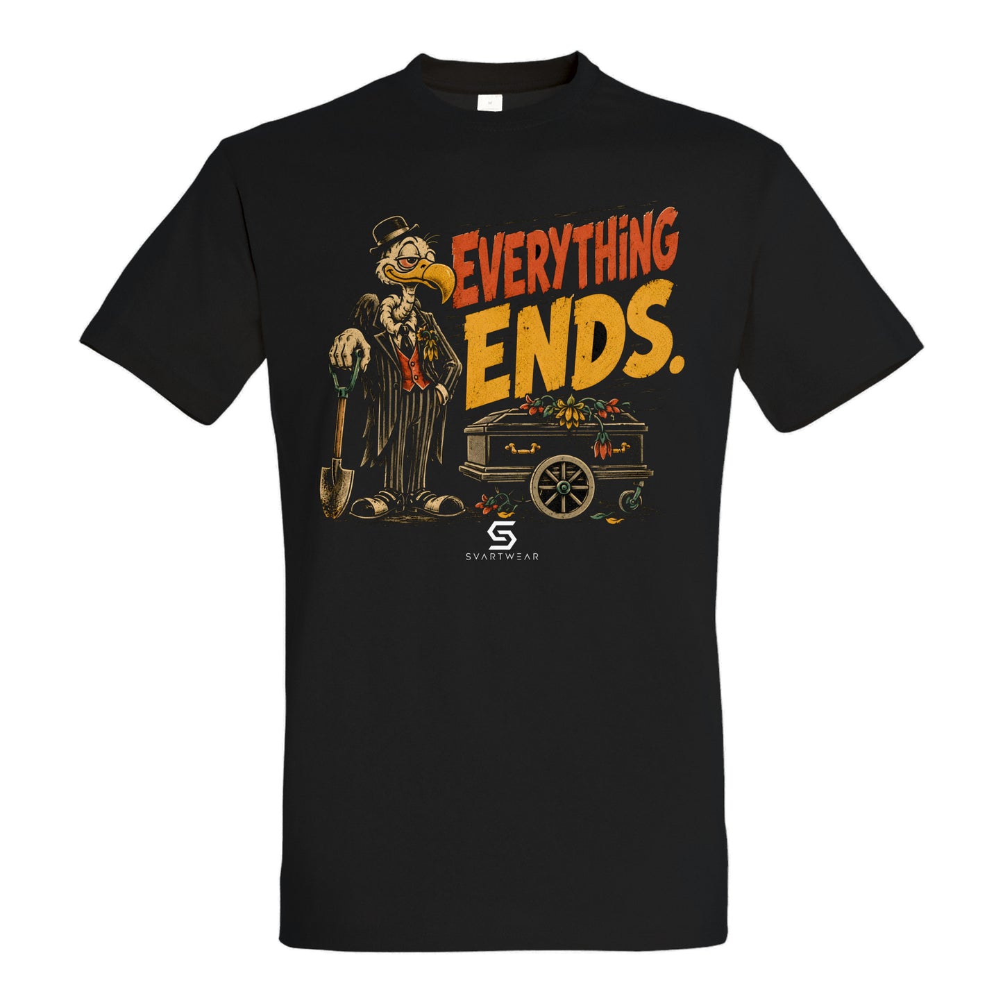 SVARTWEAR Bunte Biester Shirt „EVERYTHING ENDS.“
