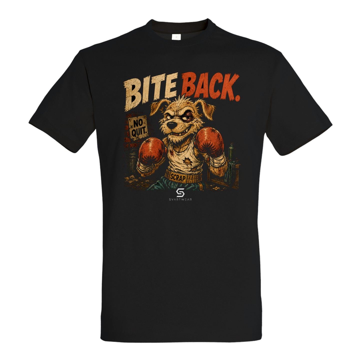 SVARTWEAR Bunte Biester Shirt „BITE BACK.“