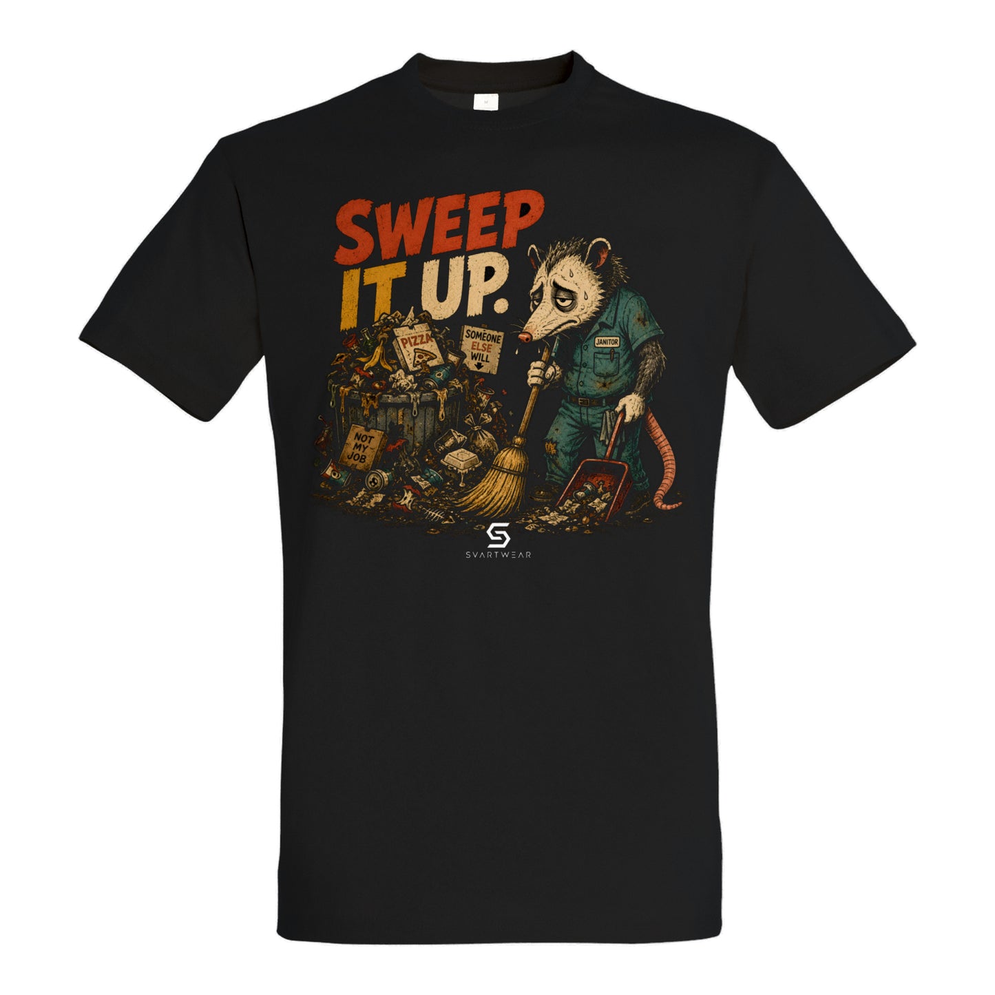 SVARTWEAR Bunte Biester Shirt „SWEEP IT UP.“