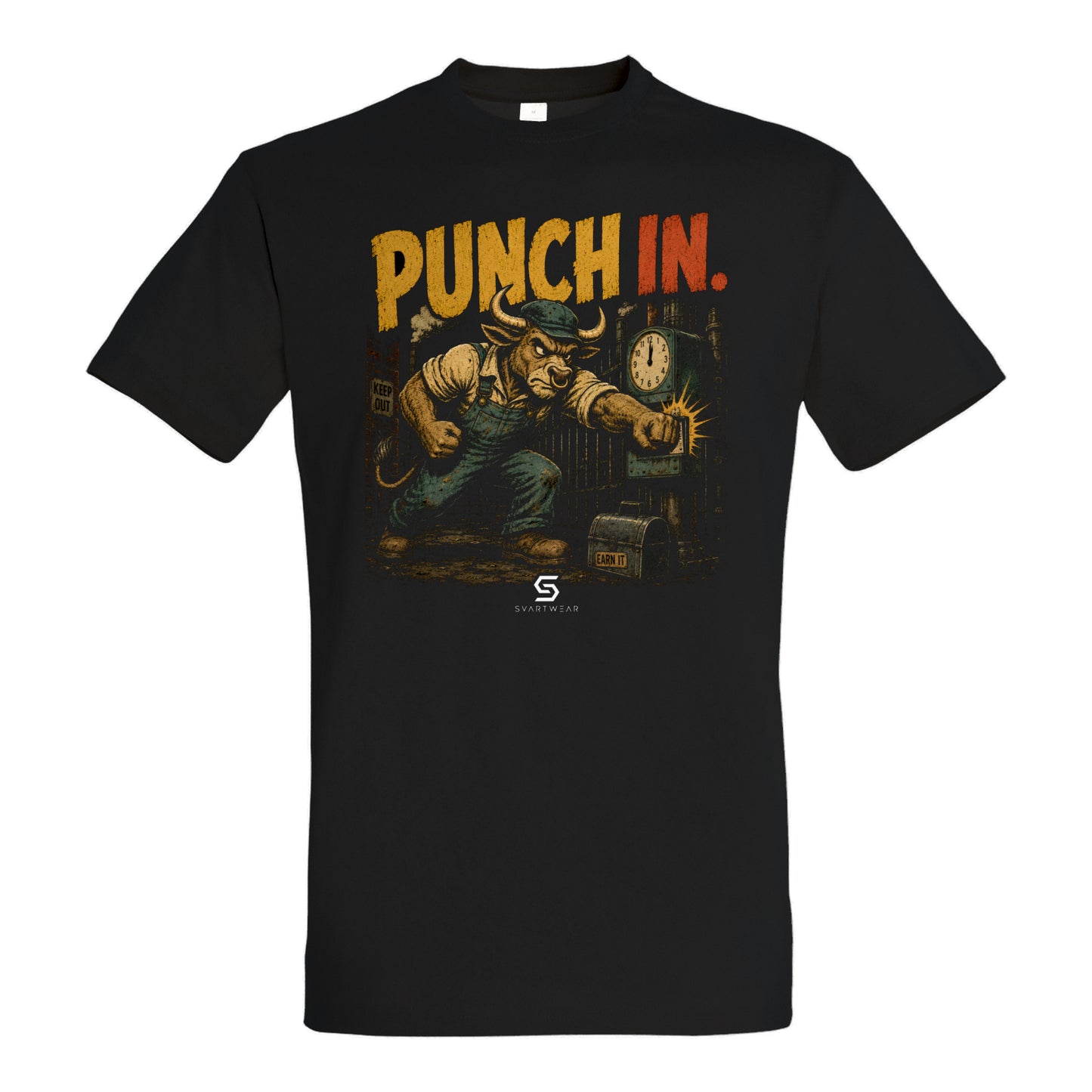 SVARTWEAR Bunte Biester Shirt „PUNCH IN.“