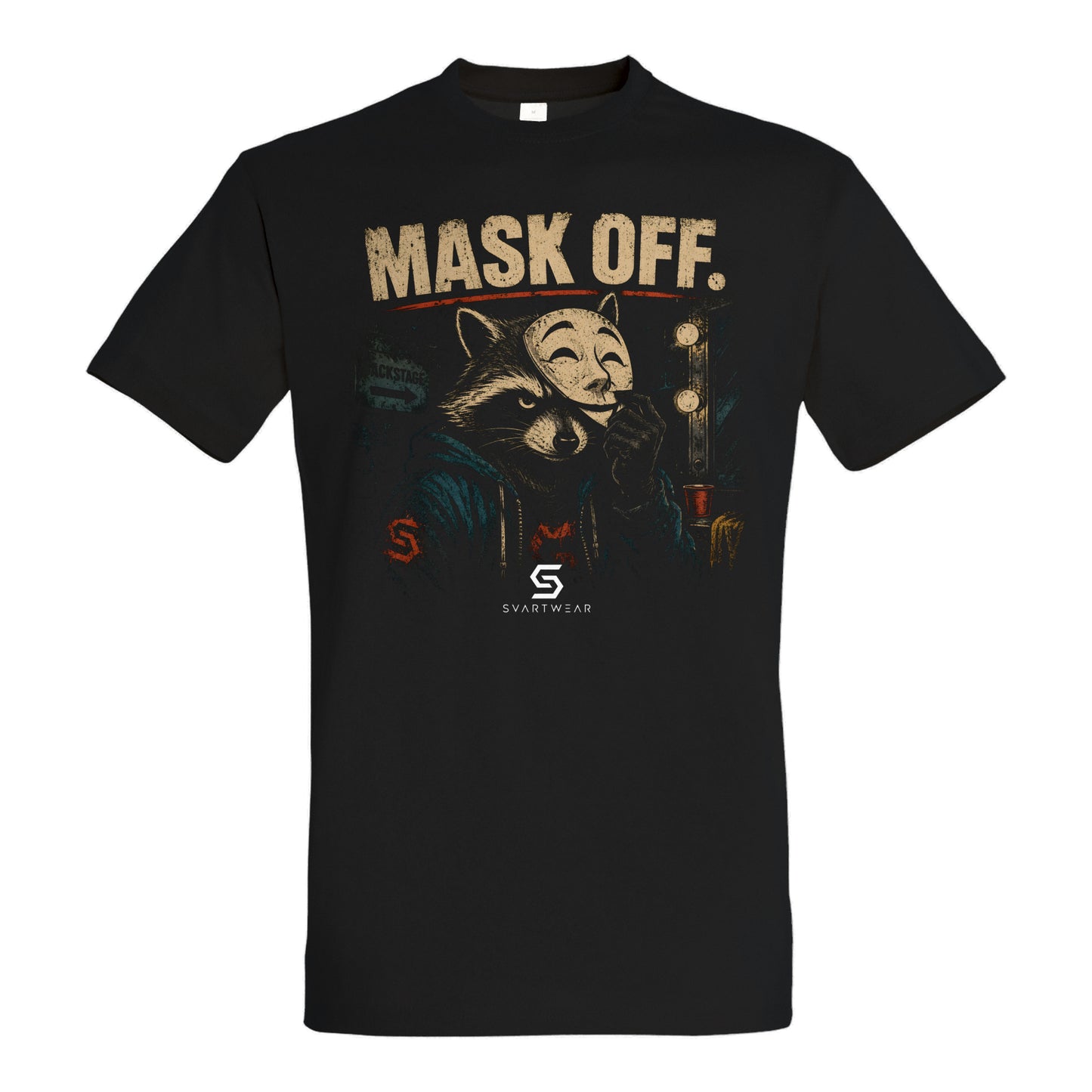 SVARTWEAR Bunte Biester Shirt „MASK OFF.“