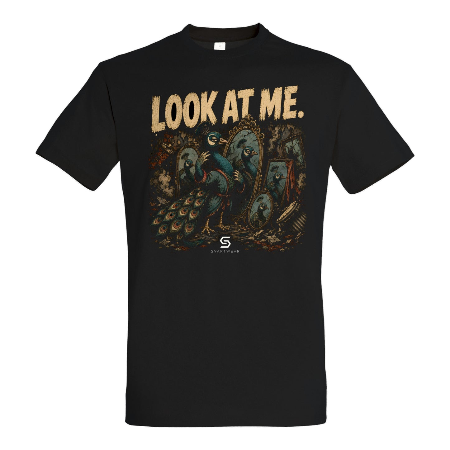 SVARTWEAR Bunte Biester Shirt „LOOK AT ME.“
