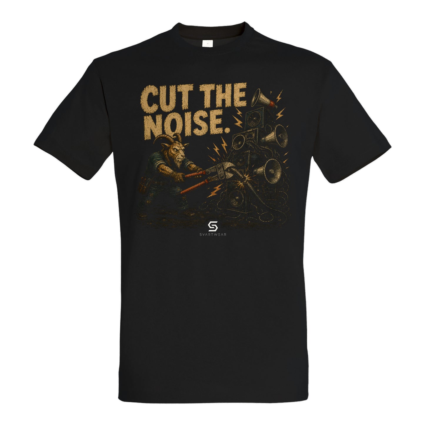 SVARTWEAR Bunte Biester Shirt „CUT THE NOISE. 2“