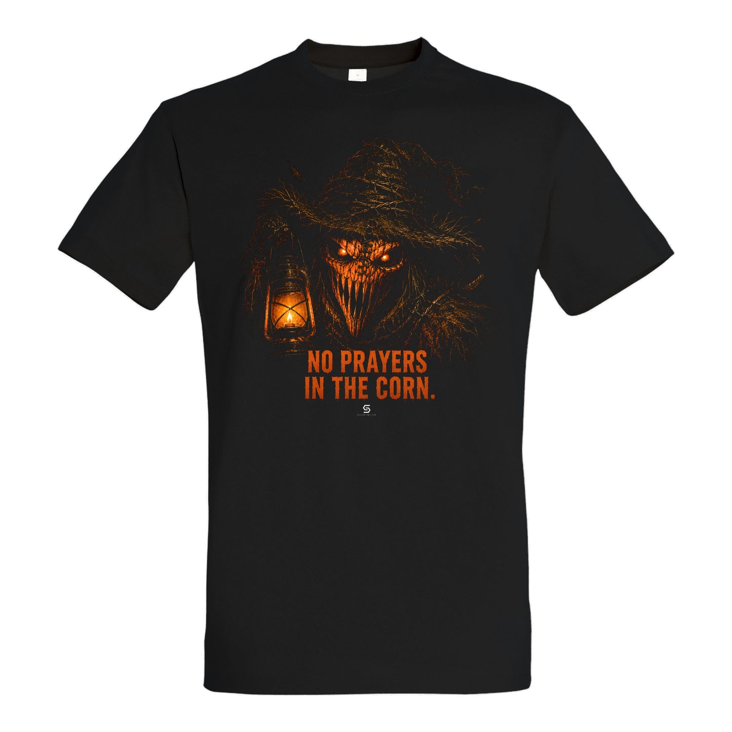 SVARTWEAR Halloween Shirt „No Prayers in the Corn.“