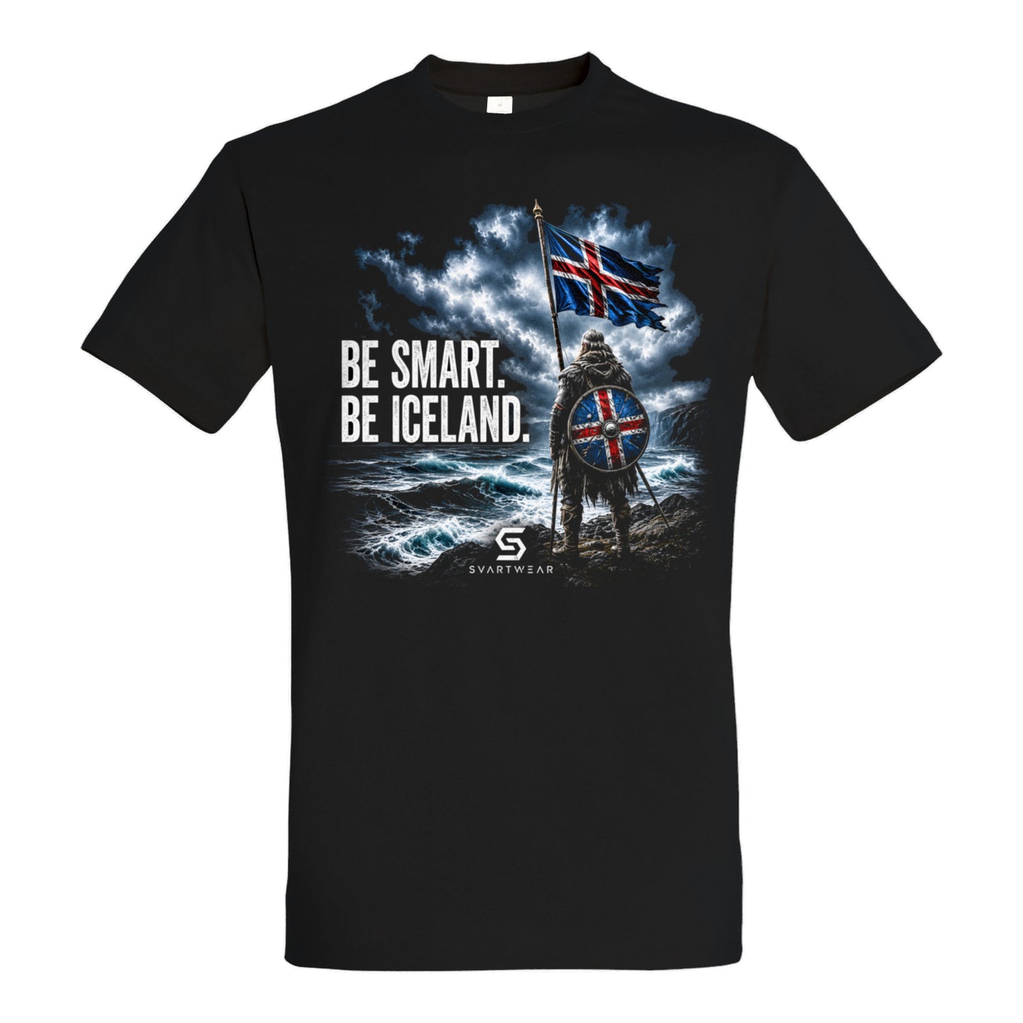 Iceland EU Referendum 2026 - Be Smart. Be Iceland. | SVARTWEAR Shirt