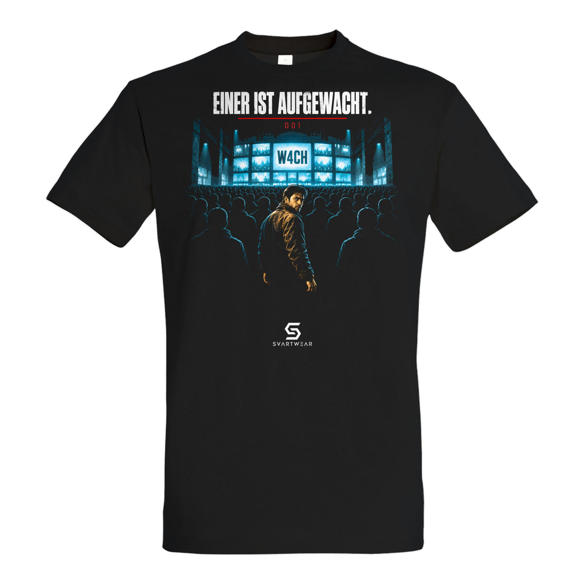 SVARTWEAR Beobachter Shirt „Einer ist aufgewacht." | Edition 001