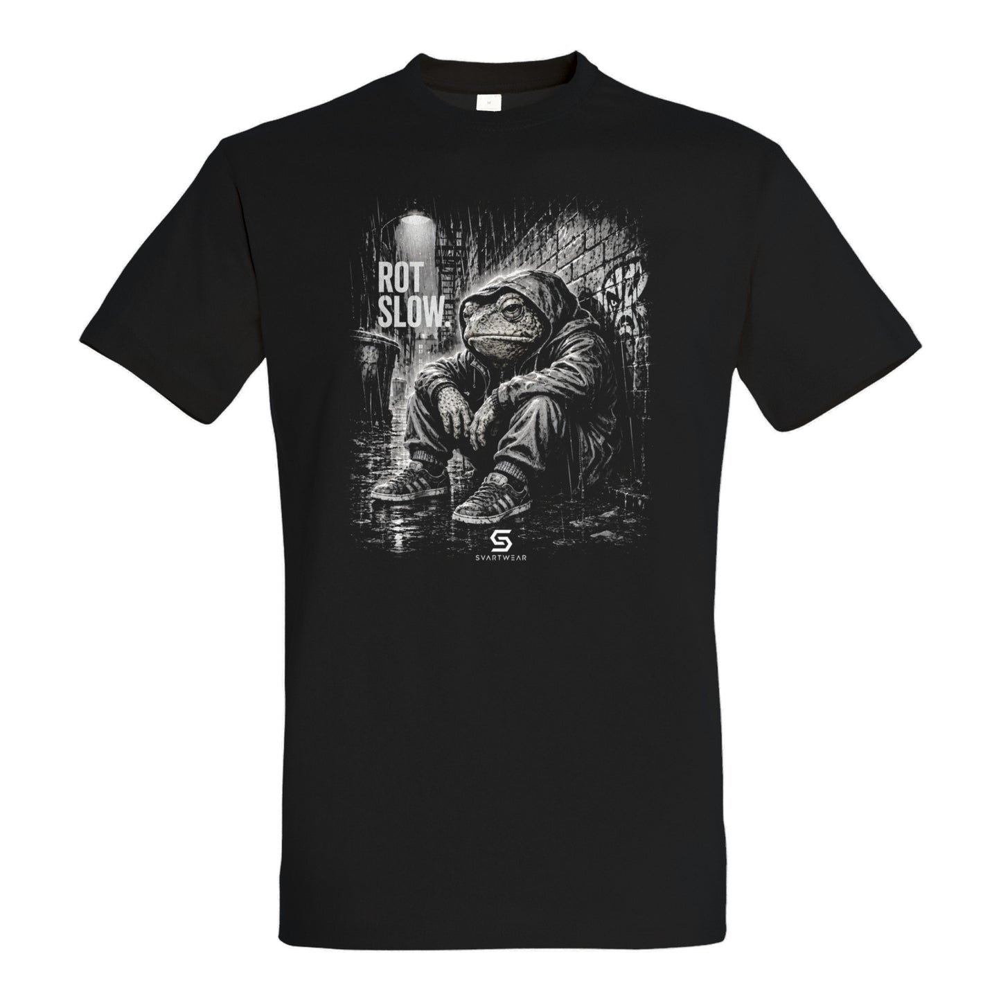 SVARTWEAR Dunkle Biester Shirt „Rot Slow.“