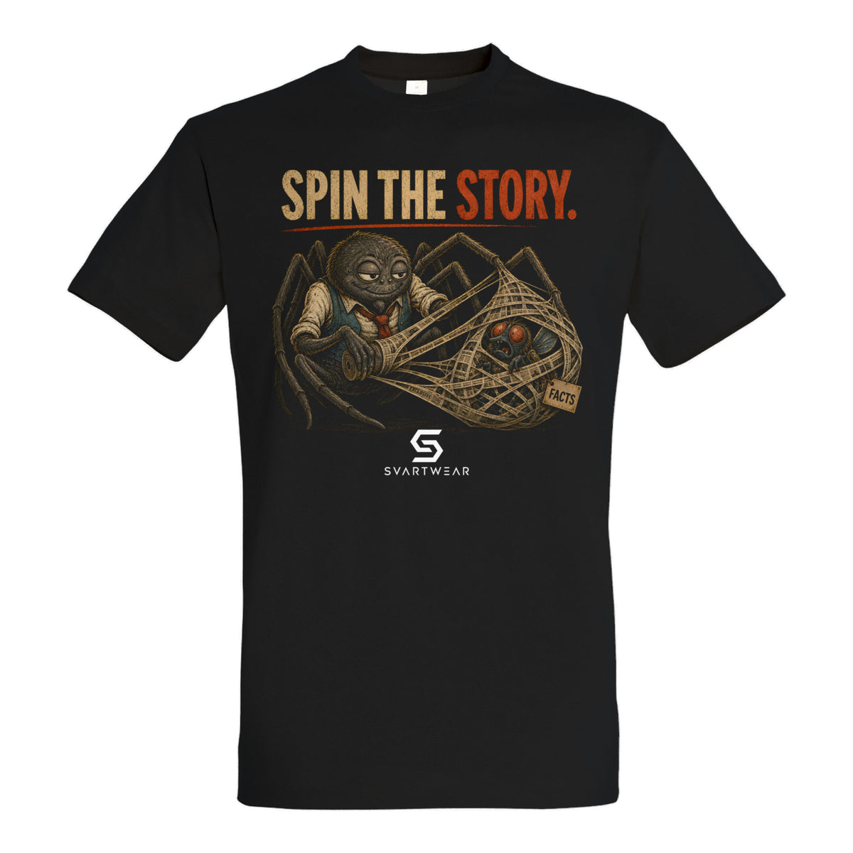 SVARTWEAR Bunte Biester Shirt „SPIN THE STORY.“