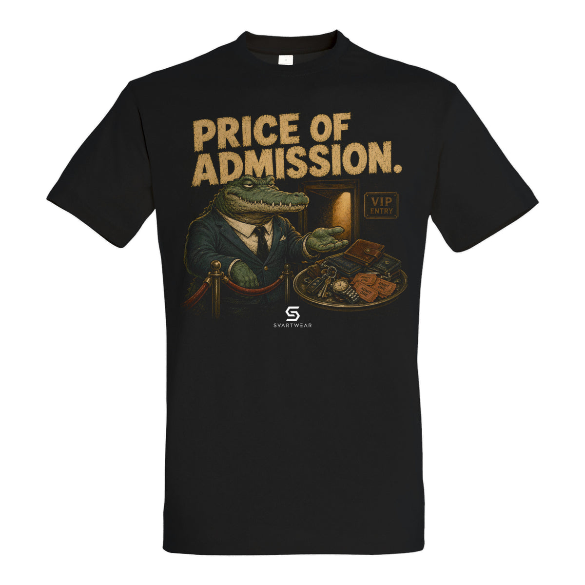SVARTWEAR Bunte Biester Shirt „PRICE OF ADMISSION.“