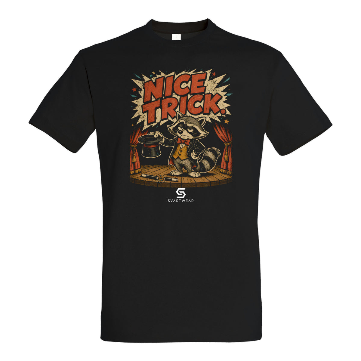 SVARTWEAR Bunte Biester Shirt „NICE TRICK.“