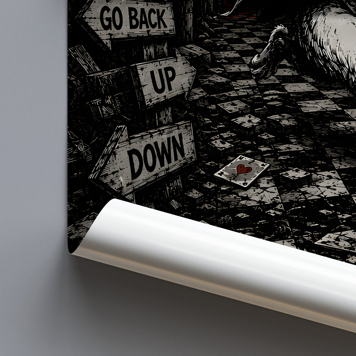 Follow The White Rabbit Poster