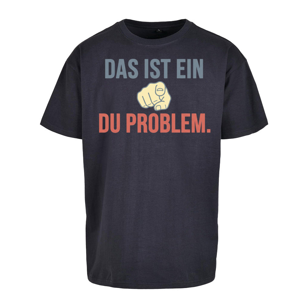 SVARTWEAR Unisex T-Shirt - „DU PROBLEM“ - 240 GSM HEAVYWEIGHT COTTON