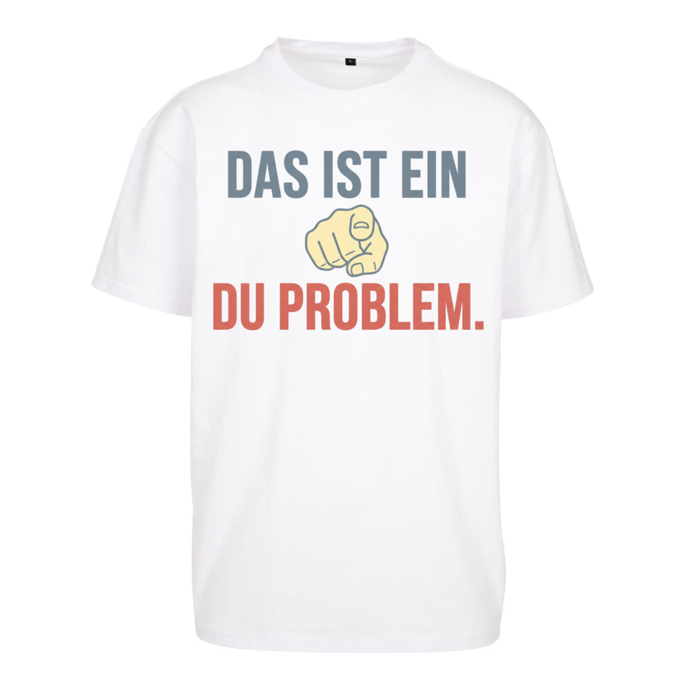 SVARTWEAR Unisex T-Shirt - „DU PROBLEM“ - 240 GSM HEAVYWEIGHT COTTON