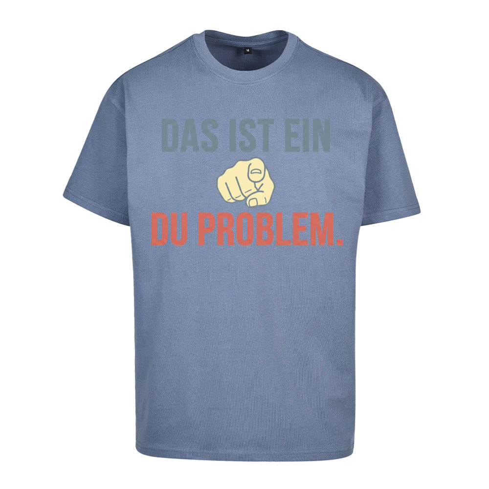 SVARTWEAR Unisex T-Shirt - „DU PROBLEM“ - 240 GSM HEAVYWEIGHT COTTON