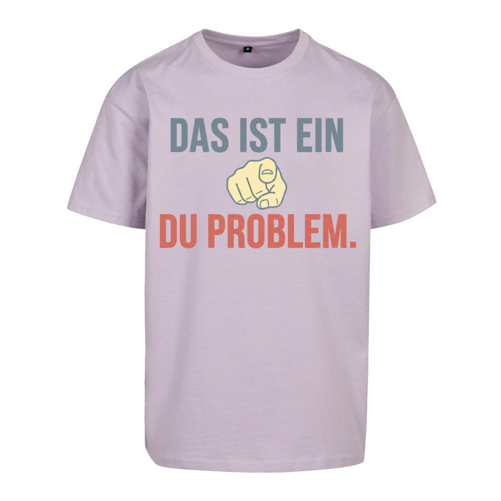 SVARTWEAR Unisex T-Shirt - „DU PROBLEM“ - 240 GSM HEAVYWEIGHT COTTON