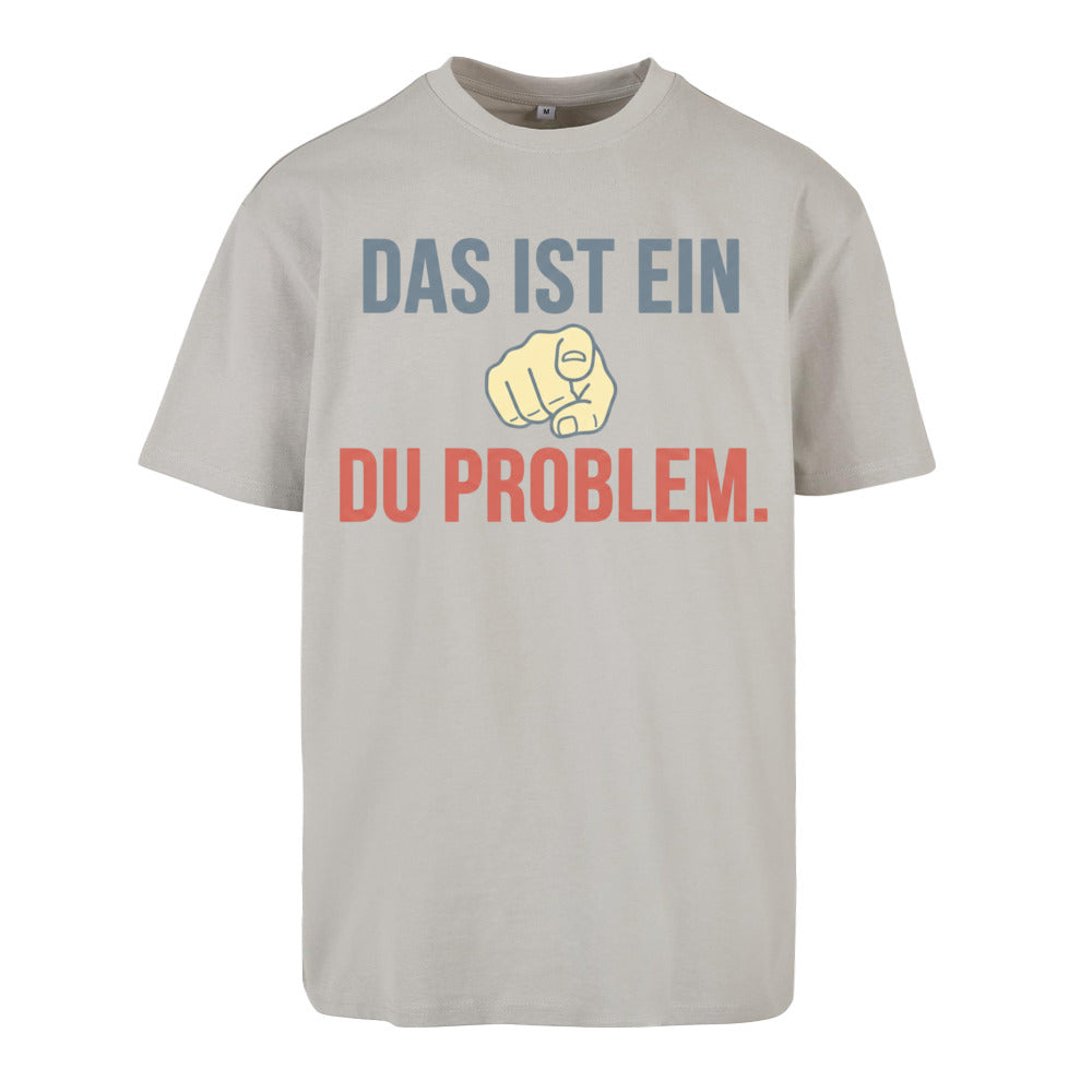 SVARTWEAR Unisex T-Shirt - „DU PROBLEM“ - 240 GSM HEAVYWEIGHT COTTON
