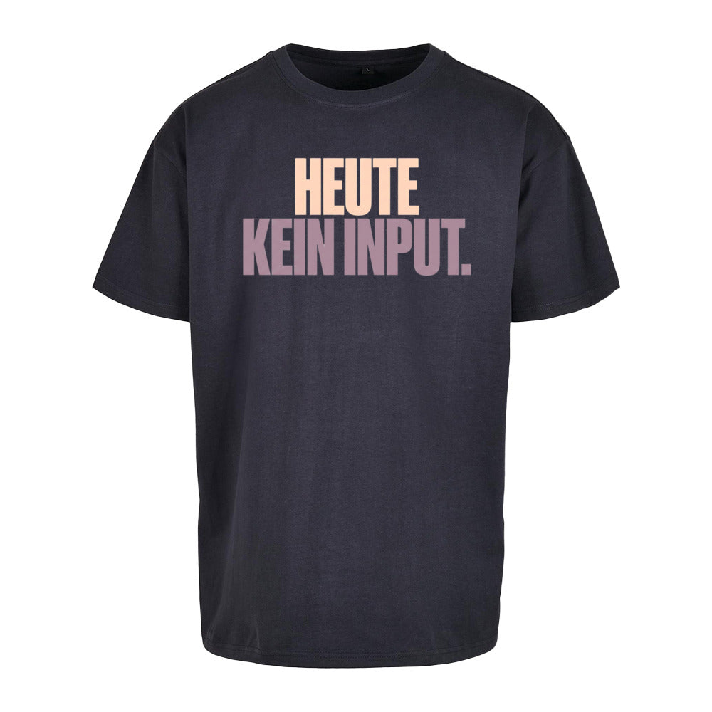 SVARTWEAR Unisex T-Shirt - „KEIN INPUT“ - 240 GSM HEAVYWEIGHT COTTON