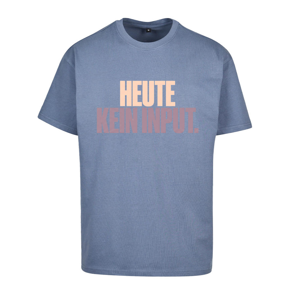 SVARTWEAR Unisex T-Shirt - „KEIN INPUT“ - 240 GSM HEAVYWEIGHT COTTON
