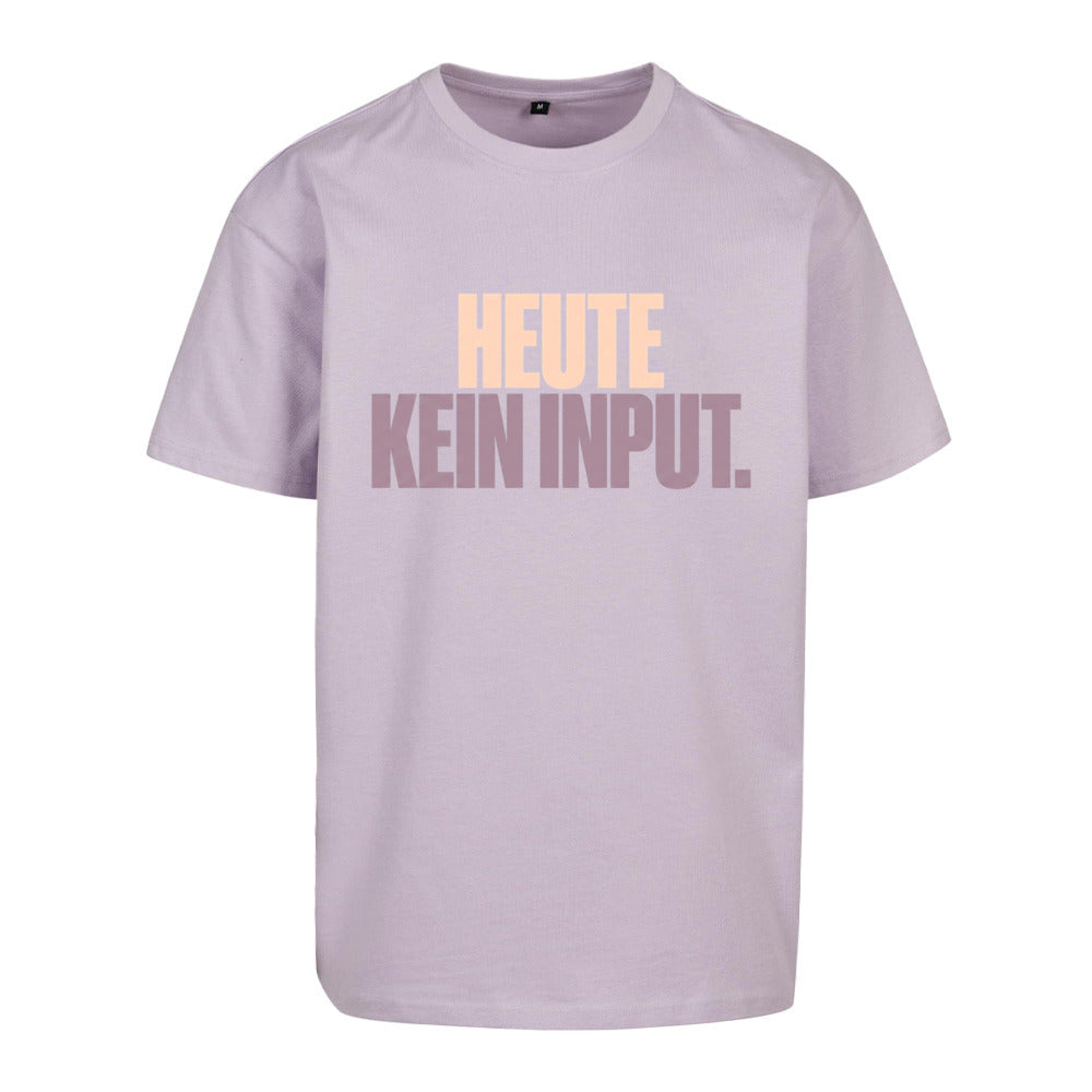 SVARTWEAR Unisex T-Shirt - „KEIN INPUT“ - 240 GSM HEAVYWEIGHT COTTON