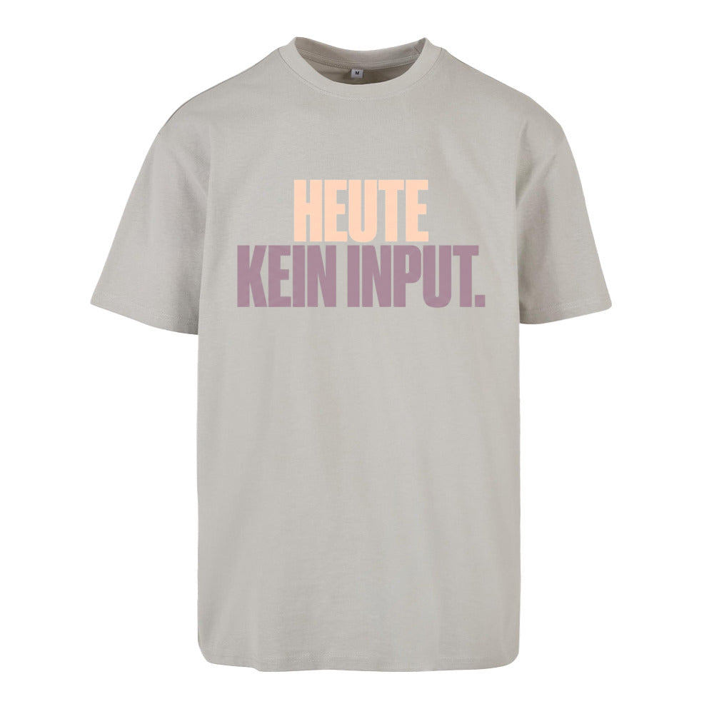 SVARTWEAR Unisex T-Shirt - „KEIN INPUT“ - 240 GSM HEAVYWEIGHT COTTON