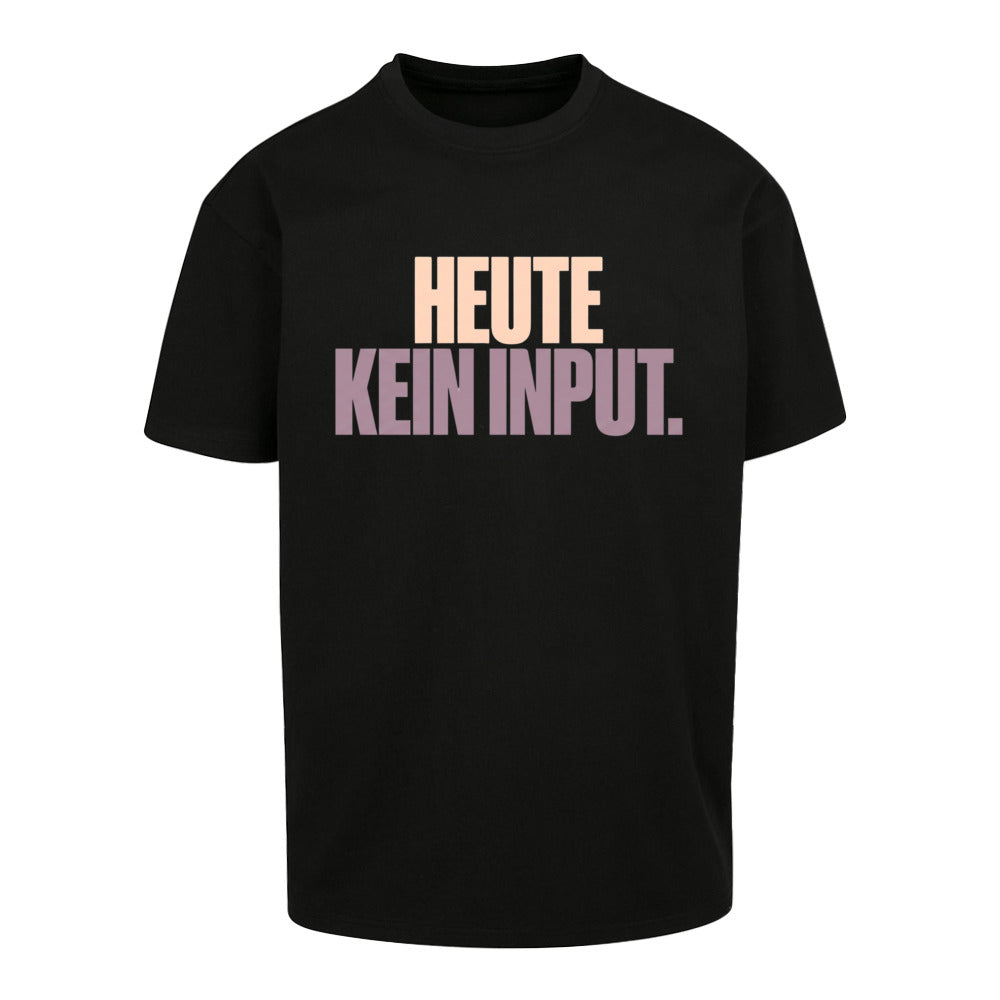 SVARTWEAR Unisex T-Shirt - „KEIN INPUT“ - 240 GSM HEAVYWEIGHT COTTON