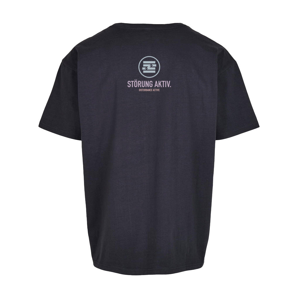 SVARTWEAR Unisex T-Shirt - „STÖRUNG AKTIV“ - 240 GSM HEAVYWEIGHT COTTON