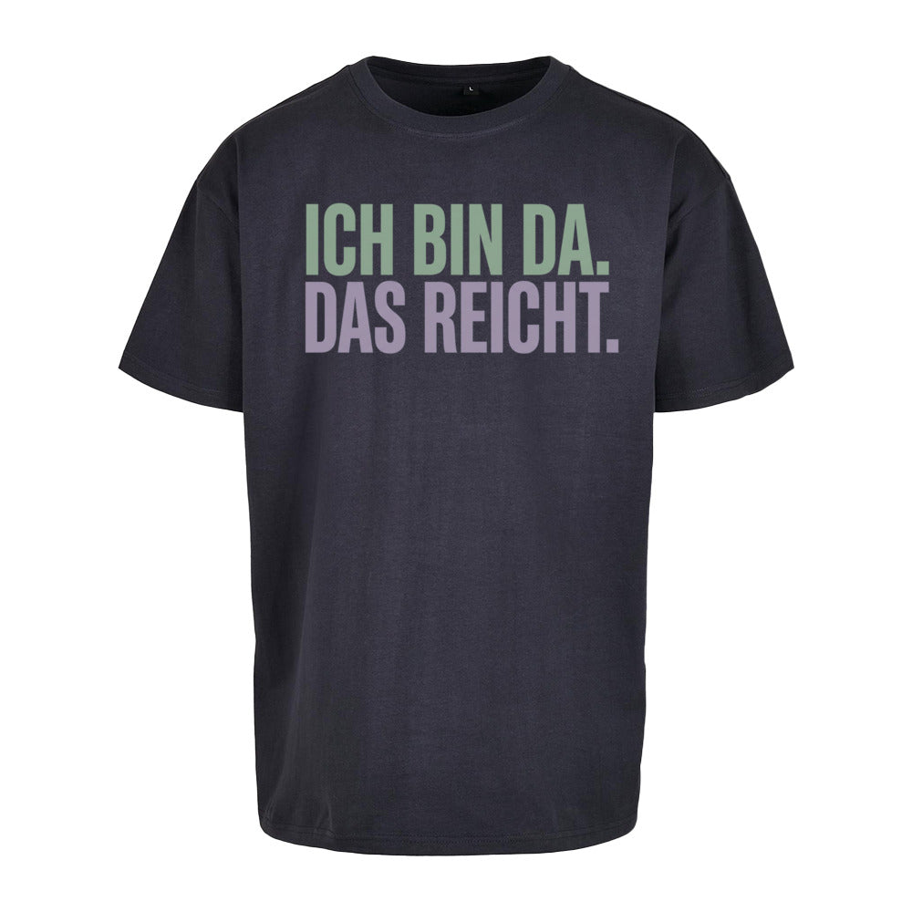 SVARTWEAR Unisex T-Shirt - „ICH BIN DA“ - 240 GSM HEAVYWEIGHT COTTON