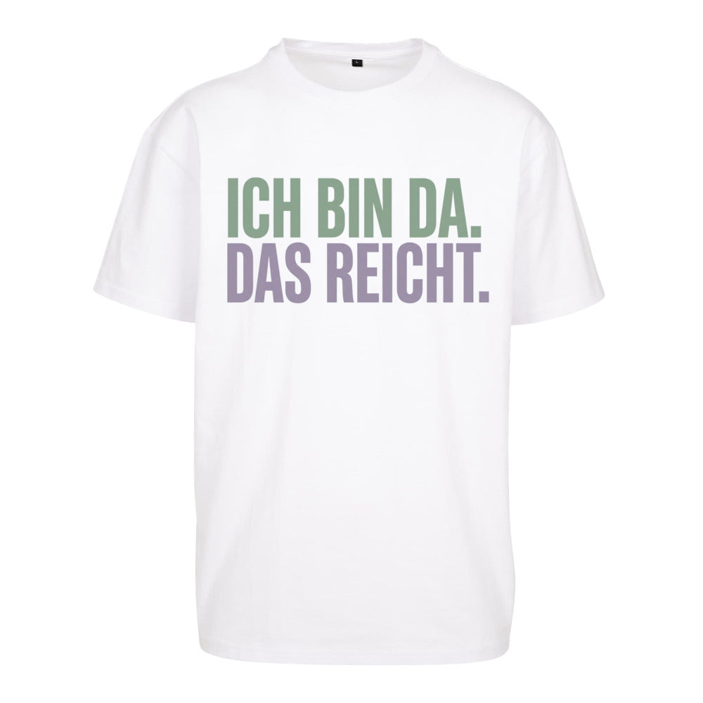 SVARTWEAR Unisex T-Shirt - „ICH BIN DA“ - 240 GSM HEAVYWEIGHT COTTON