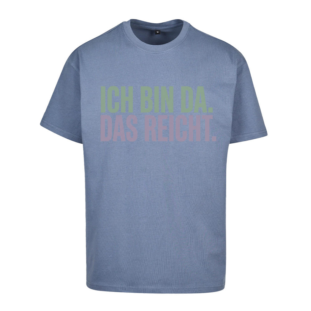 SVARTWEAR Unisex T-Shirt - „ICH BIN DA“ - 240 GSM HEAVYWEIGHT COTTON