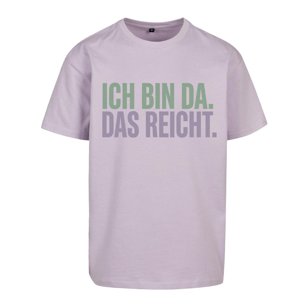 SVARTWEAR Unisex T-Shirt - „ICH BIN DA“ - 240 GSM HEAVYWEIGHT COTTON