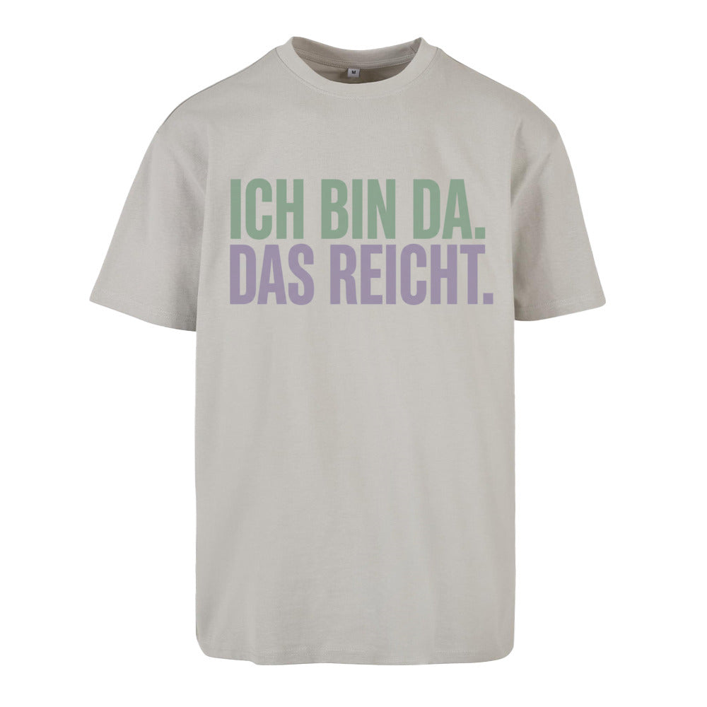 SVARTWEAR Unisex T-Shirt - „ICH BIN DA“ - 240 GSM HEAVYWEIGHT COTTON