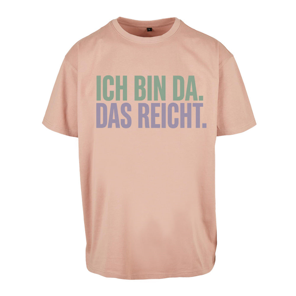 SVARTWEAR Unisex T-Shirt - „ICH BIN DA“ - 240 GSM HEAVYWEIGHT COTTON