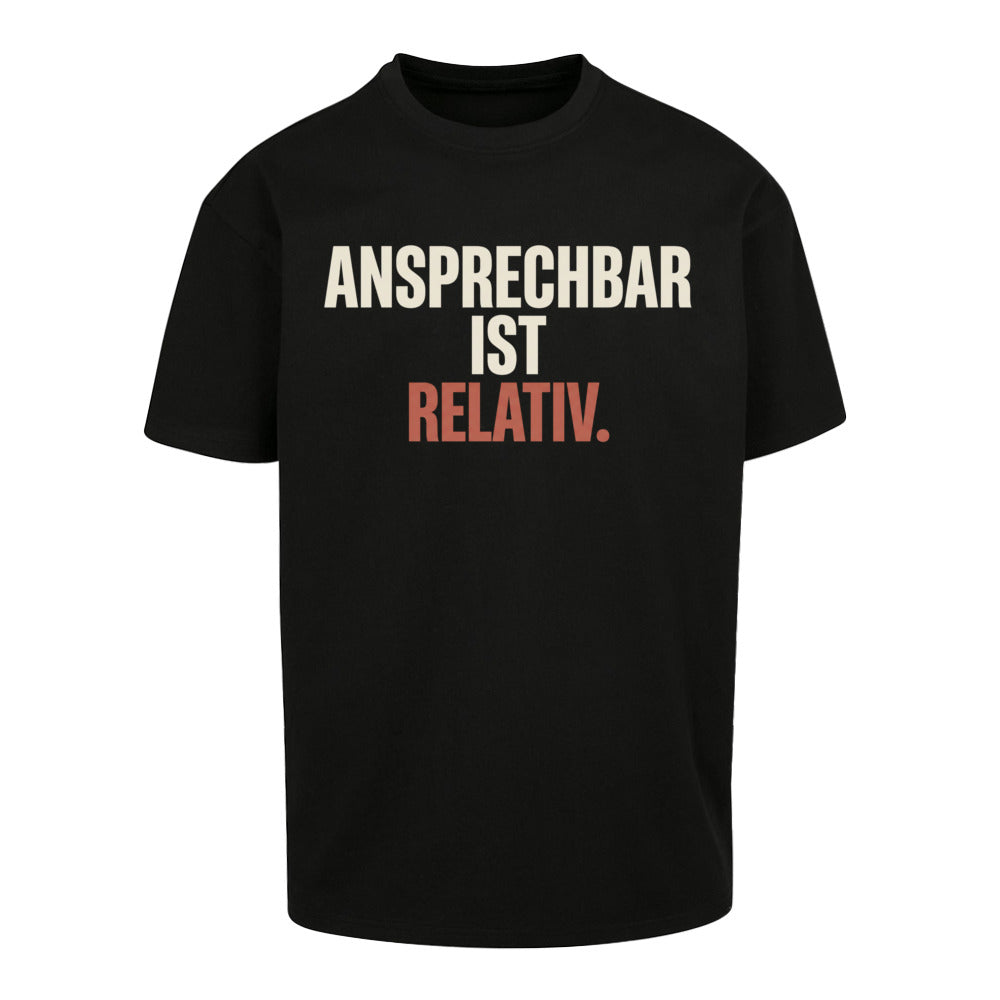 SVARTWEAR Unisex T-Shirt - „RELATIV“ - 240 GSM HEAVYWEIGHT COTTON