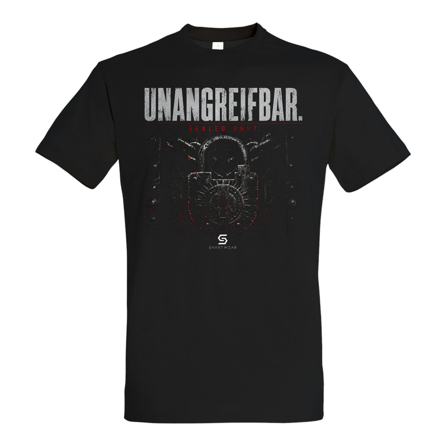 SVARTWEAR Statement Shirt „Unangreifbar.“