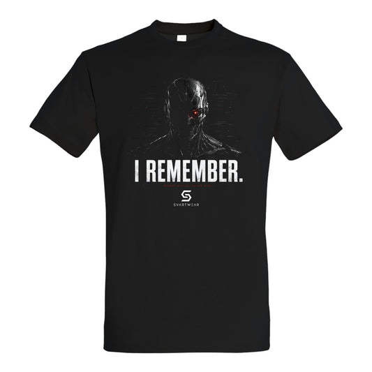 SVARTWEAR Statement Shirt „I Remember.“