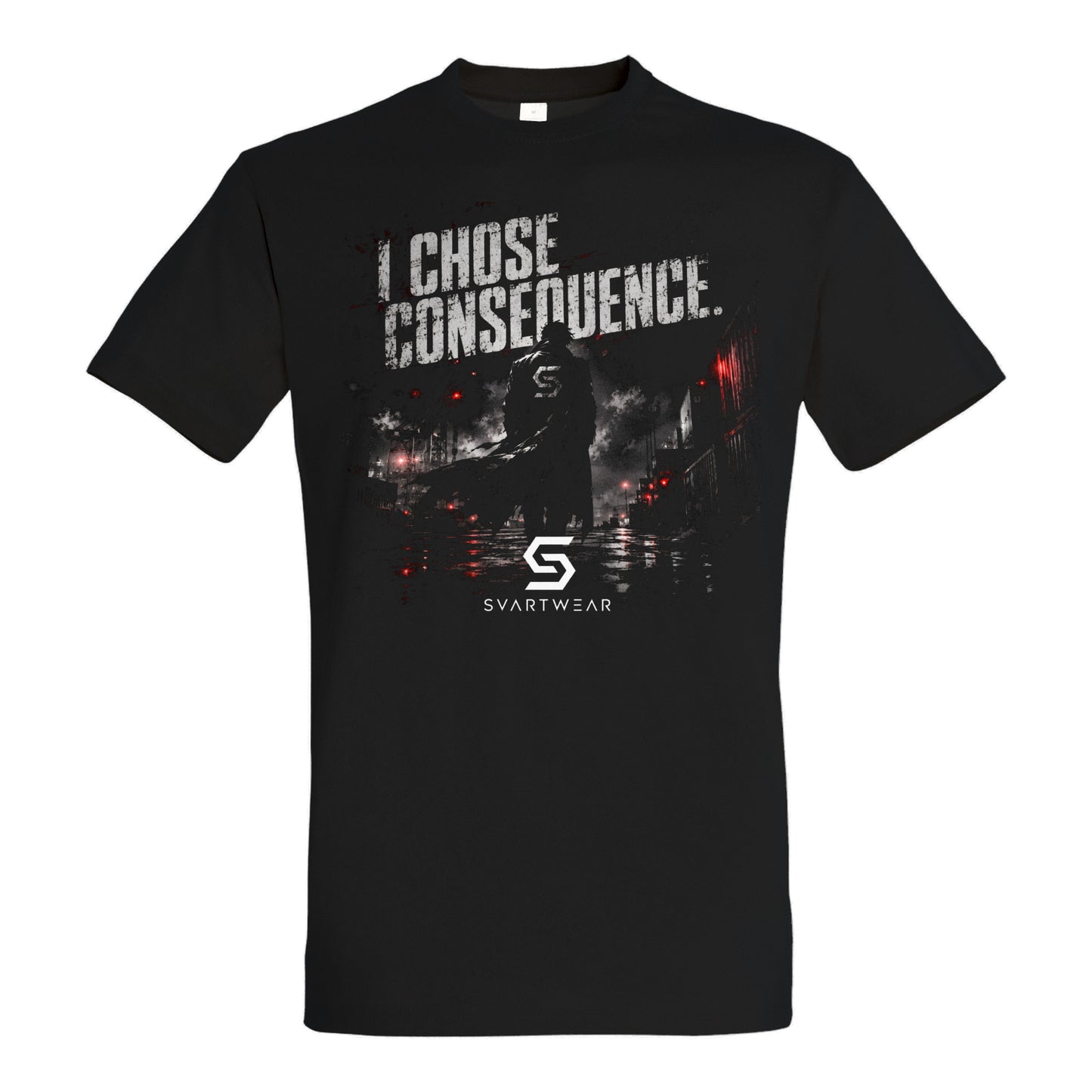 SVARTWEAR Statement Shirt „I Chose Consequence.“