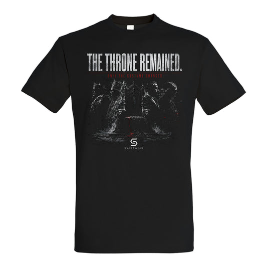 SVARTWEAR Statement Shirt „The Throne Remained.“