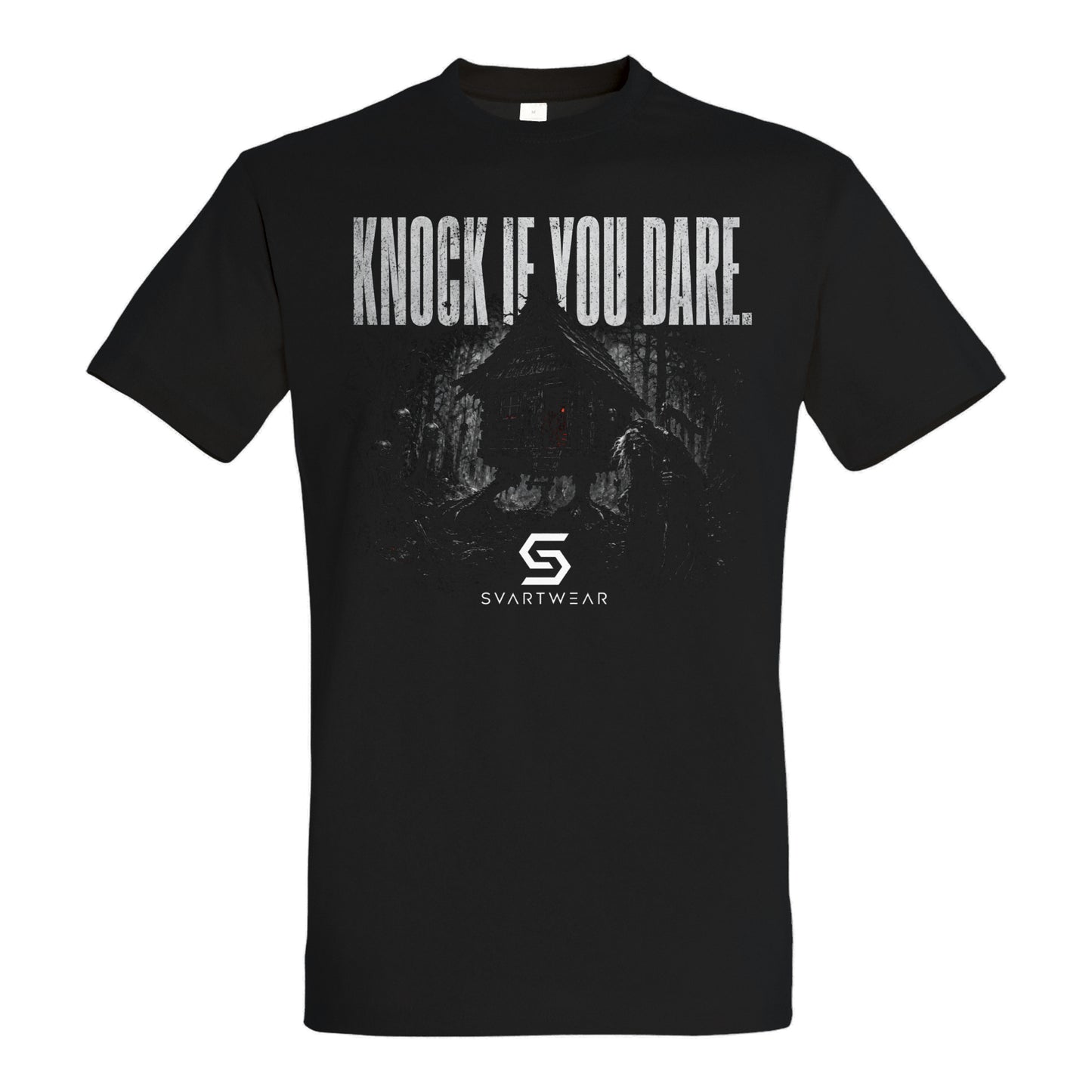 SVARTWEAR Shirt „Knock If You Dare.“