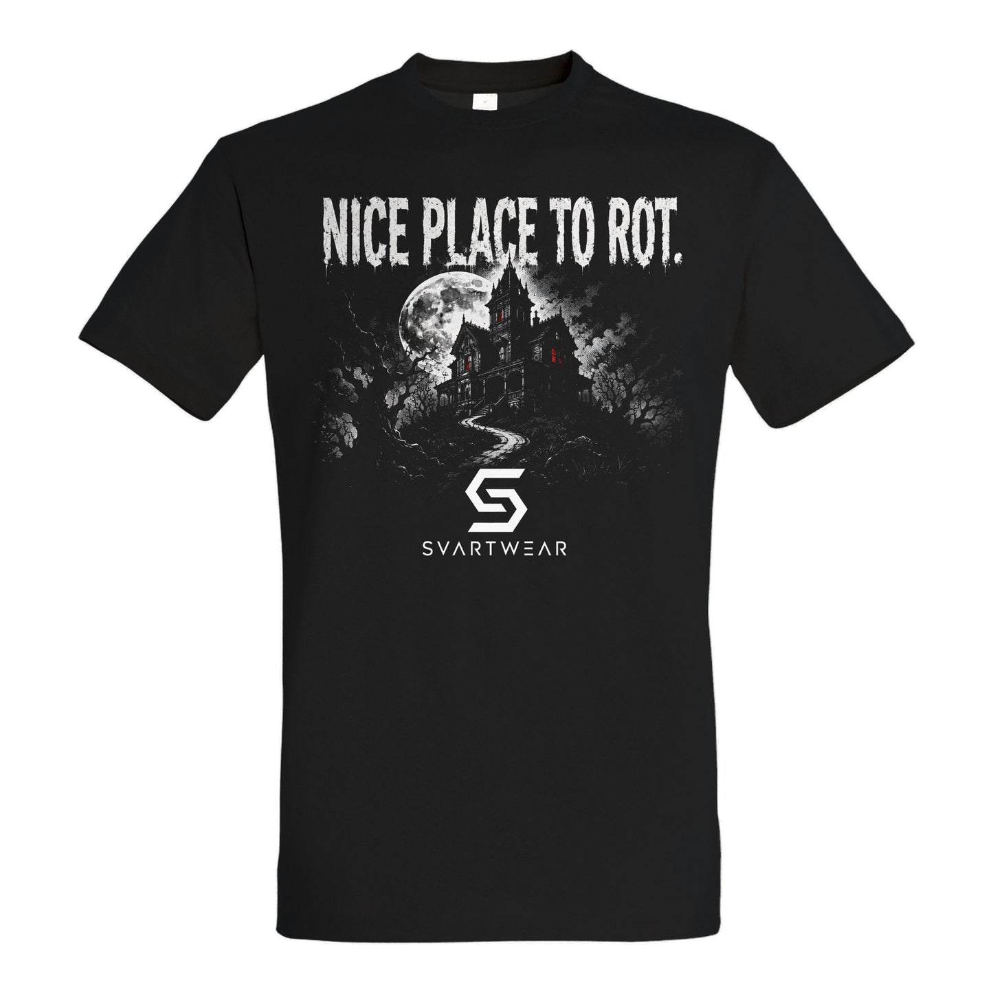 SVARTWEAR Shirt „Nice Place to Rot.“
