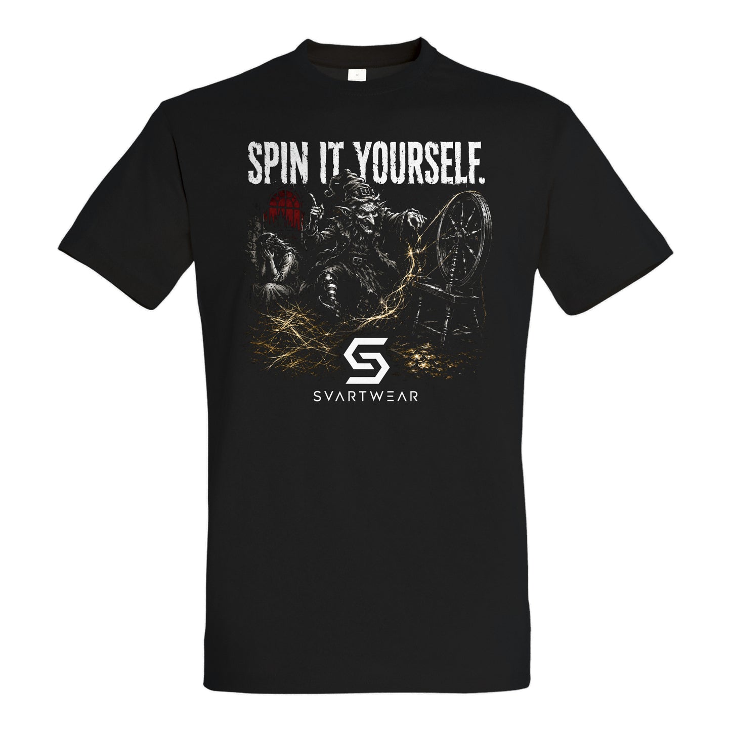 SVARTWEAR Shirt „Spin It Yourself.“