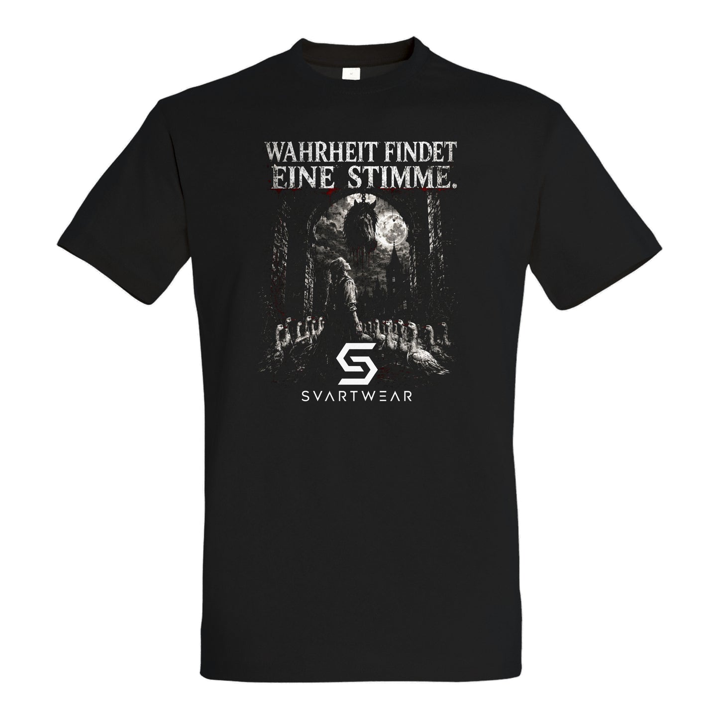 SVARTWEAR Shirt „Wahrheit findet eine Stimme.“