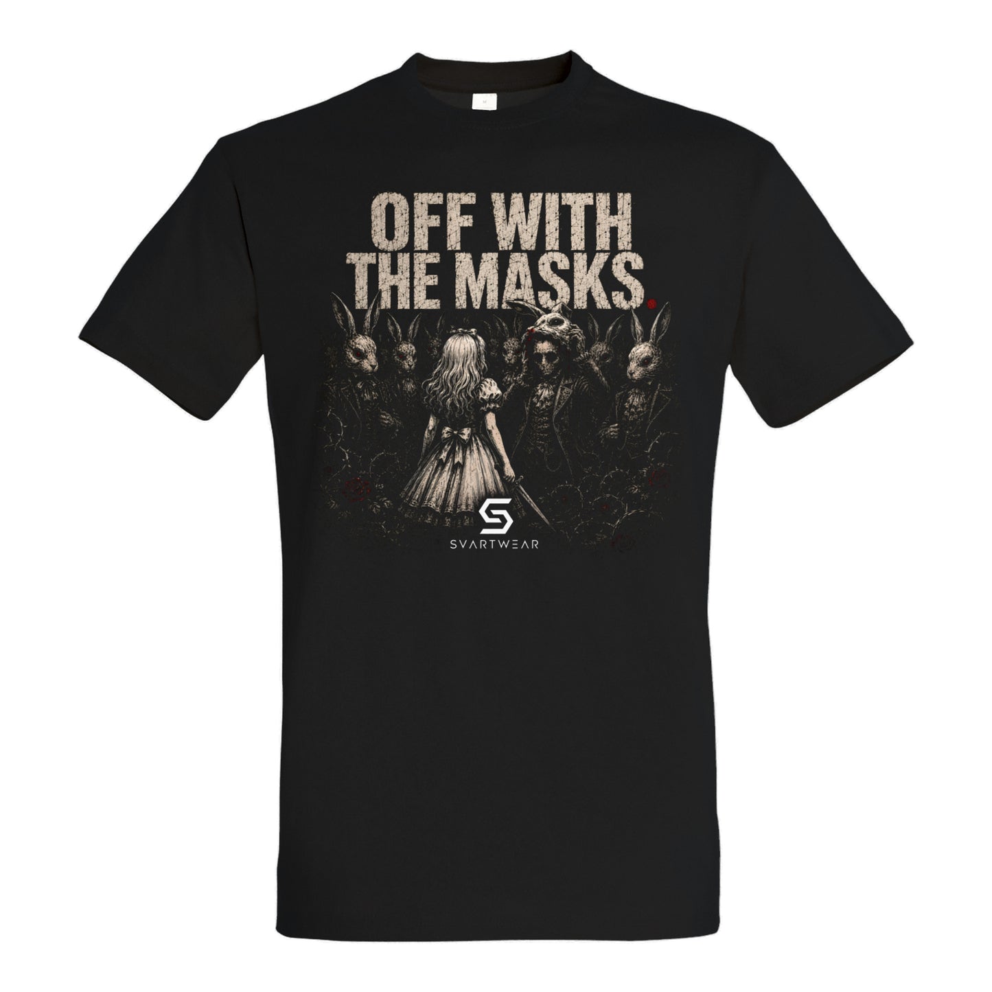SVARTWEAR Shirt „Off With the Masks.“